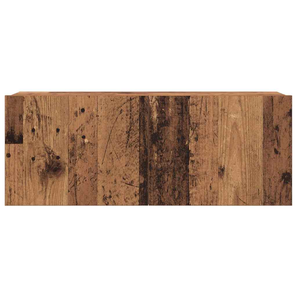 TV-Schrank-Set 4 pcs Altholz 80 x 30 x 30 cm Holzwerkstoff