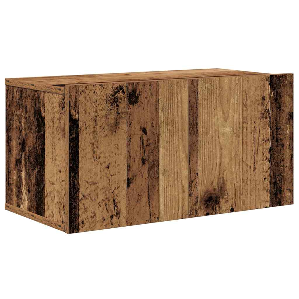 TV-Schrank-Set 10 pcs Altholz 30,5 x 30 x 90 cm Holzwerkstoff