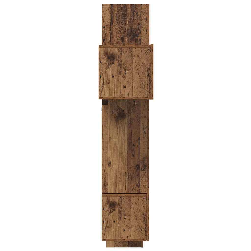 TV-Schrank-Set 10 pcs Altholz 30,5 x 30 x 90 cm Holzwerkstoff