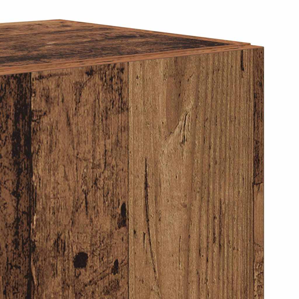 TV-Schrank-Set 4 pcs Altholz 160 x 30 x 30 cm Holzwerkstoff