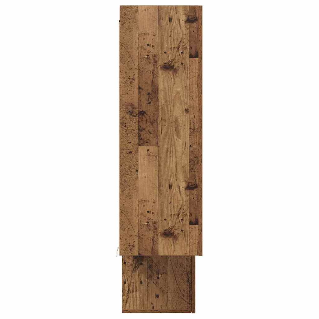 TV-Schrank-Set 4 pcs Altholz 30,5 x 30 x 90 cm Holzwerkstoff