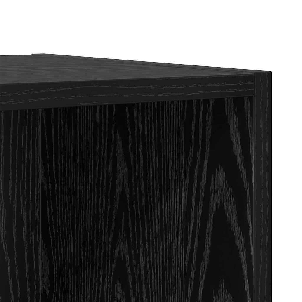 TV-Schrank-Set 4 pcs Schwarze Eiche 37 x 37 x 72 cm