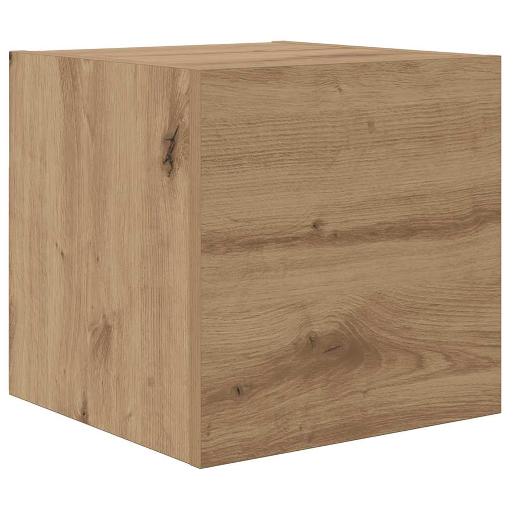 TV-Schrank-Set 10 pcs Eiche handwerklich 60 x 30 x 30 cm
