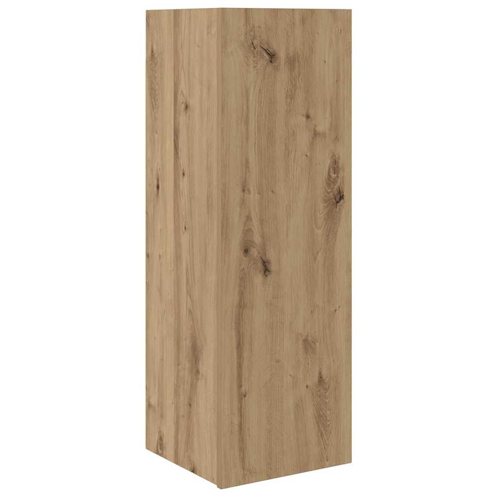 TV-Schrank-Set 3 pcs Eiche handwerklich 60 x 30 x 30 cm