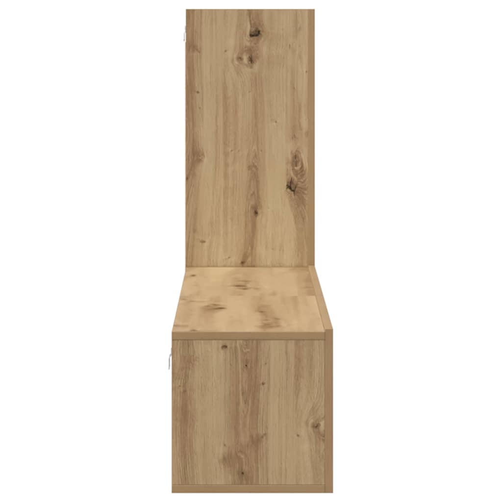 TV-Schrank-Set 3 pcs Eiche handwerklich 60 x 30 x 30 cm