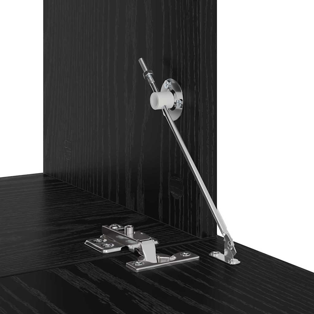 TV-Schrank-Set 5 pcs Schwarze Eiche Mittel 80 x 30 x 30,5 cm