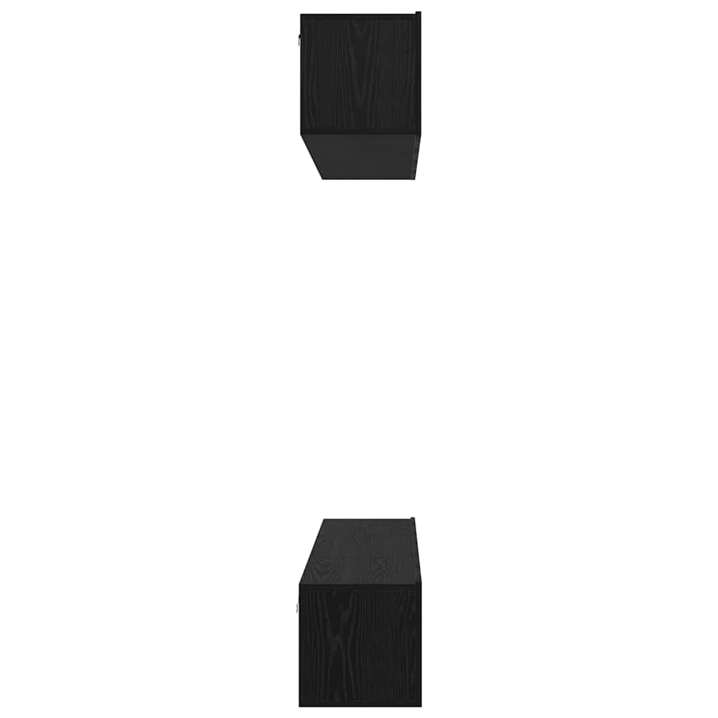 TV-Schrank-Set 5 pcs Schwarze Eiche Mittel 80 x 30 x 30,5 cm