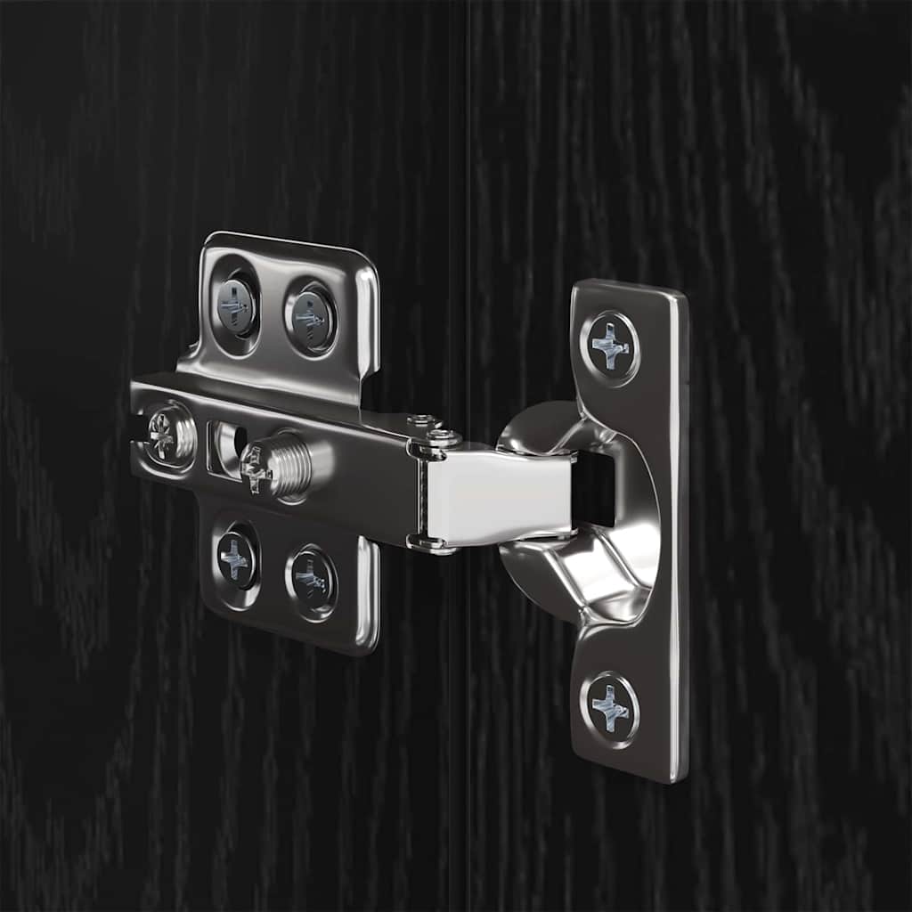 TV-Schrank-Set 4 pcs Schwarze Eiche 30,5 x 30 x 90 cm