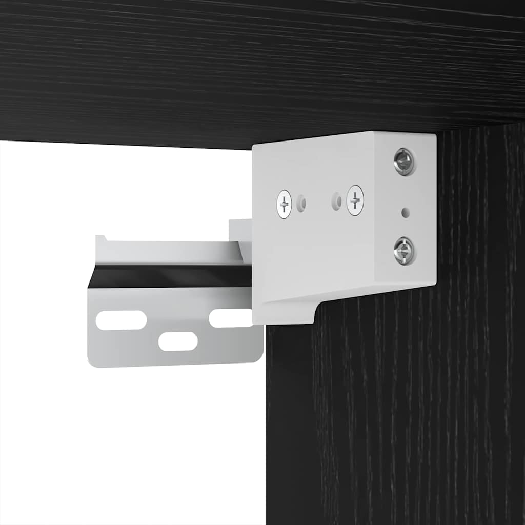 TV-Schrank-Set 4 pcs Schwarze Eiche 30,5 x 30 x 90 cm