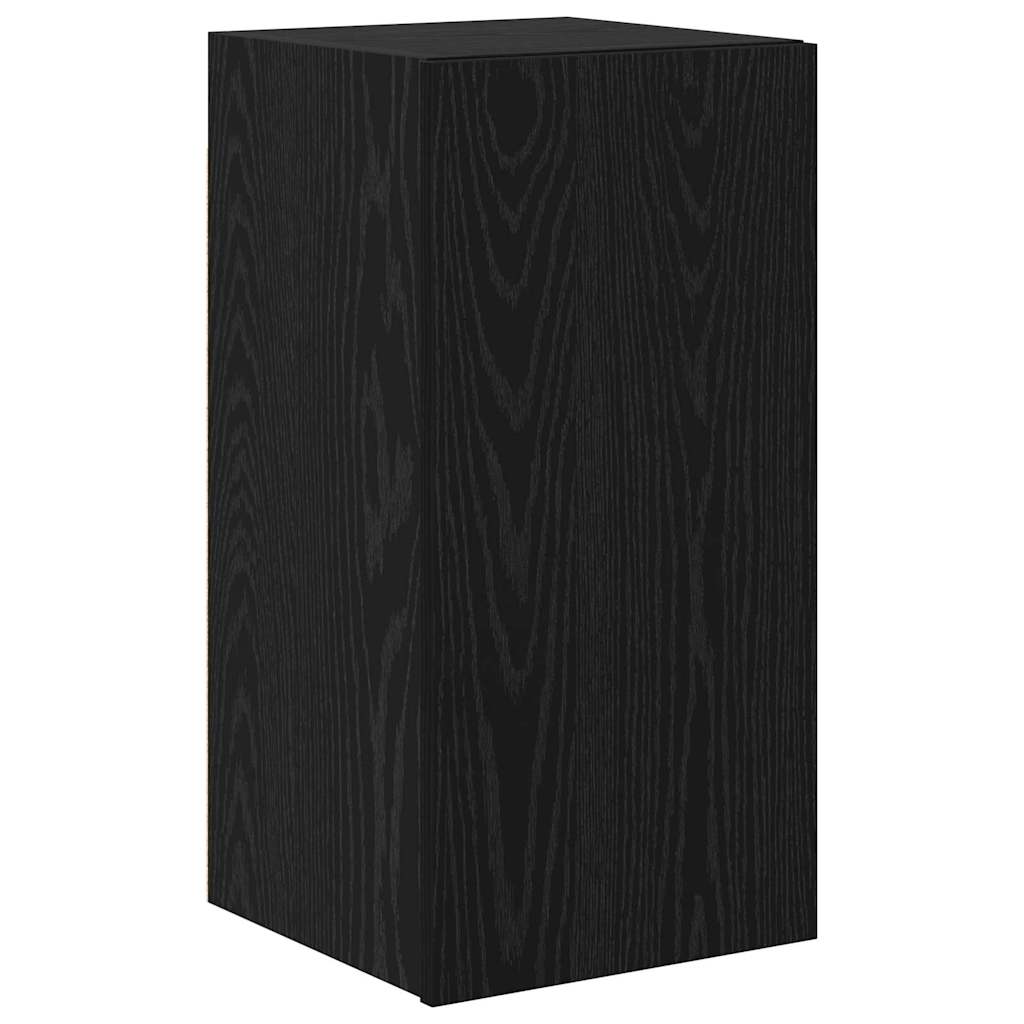 TV-Schrank-Set 6 pcs Schwarze Eiche 80 x 30 x 30 cm
