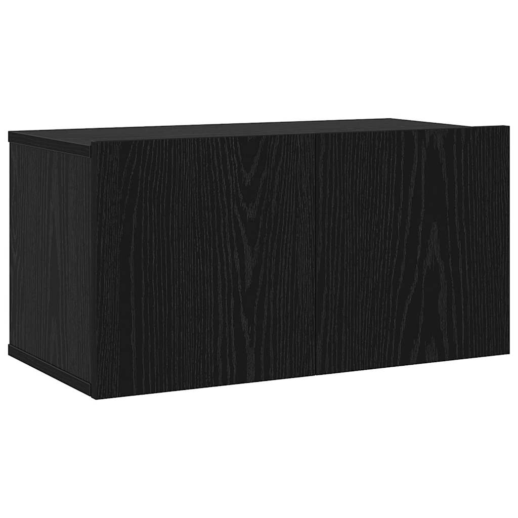 TV-Schrank-Set 4 pcs Schwarze Eiche Mittel 30,5 x 30 x 60 cm