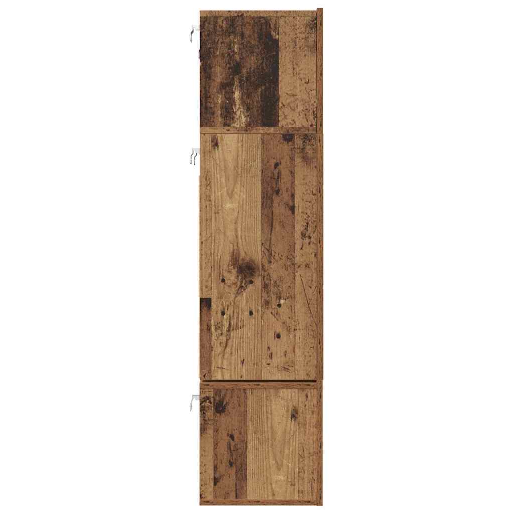 TV-Schrank-Set 6 pcs Altholz 80 x 30 x 30 cm Holzwerkstoff