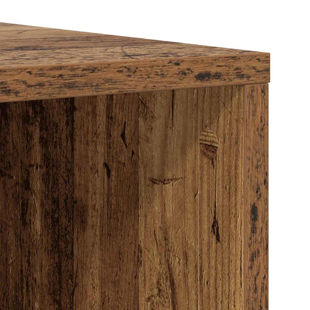 TV-Schrank-Set 2 pcs Altholz Holzwerkstoff