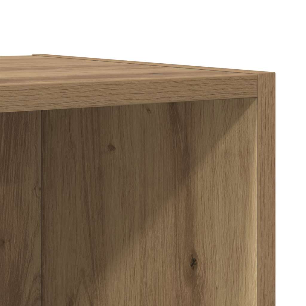 TV-Schrank-Set 2 pcs Eiche handwerklich 37 x 37 x 142,5 cm