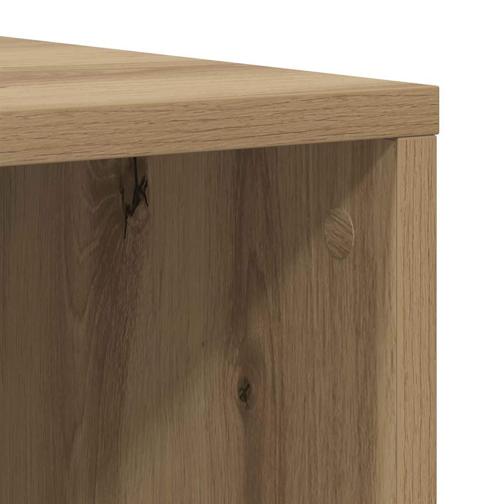 TV-Schrank-Set 2 pcs Eiche handwerklich 107 x 35 x 37 cm
