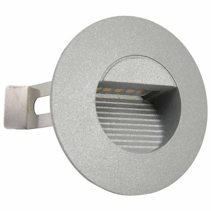 Außenwandleuchten 6 Stk. LED 5 W Silbern Rund