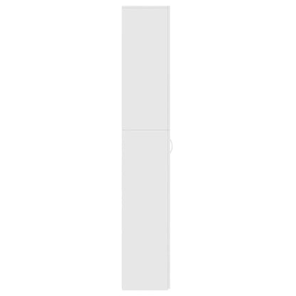 TV-Schrank Weiß 60x32x190 cm Holzwerkstoff