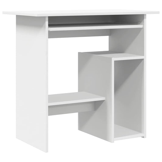Schreibtisch Weiß 80x45x74 cm Holzwerkstoff