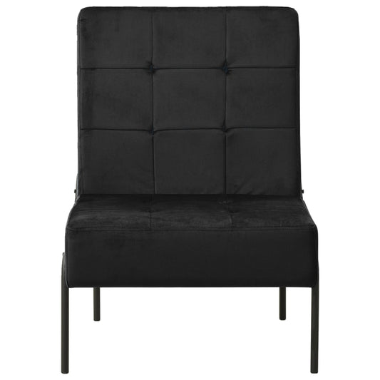 Relaxstuhl 65x79x87 cm Schwarz Samt