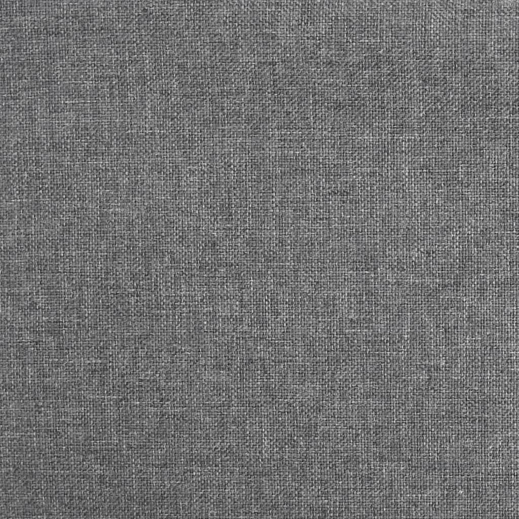 Barhocker Hellgrau Stoff