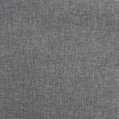 Barhocker Hellgrau Stoff