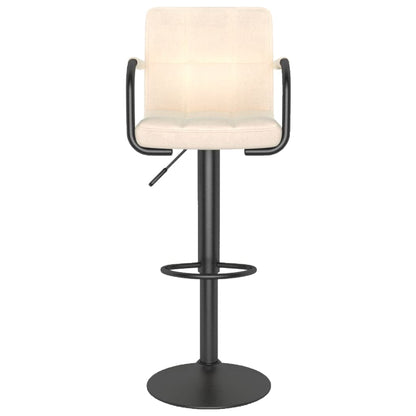 Barhocker Creme Stoff