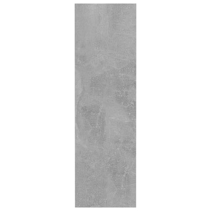 Wand-Schuhschrank Betongrau 60x18x60 cm Holzwerkstoff