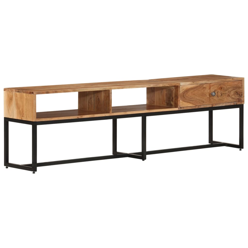 TV-Schrank 160x30x45 cm Massivholz Akazie