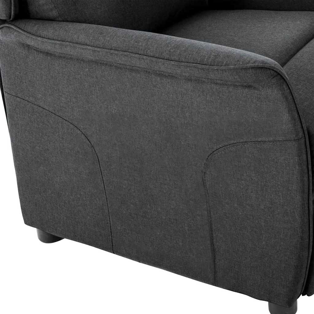 Relaxsessel Dunkelgrau 67.5 x 93.5 x 101.5 cm Stoff