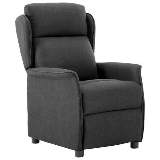 Relaxsessel Dunkelgrau 67.5 x 93.5 x 101.5 cm Stoff