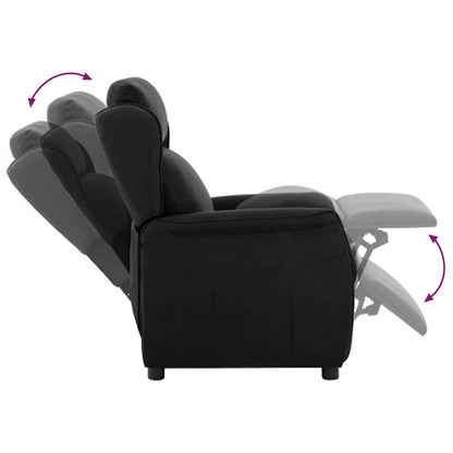 Relaxsessel Schwarz 67.5 x 93.5 x 101.5 cm Stoff