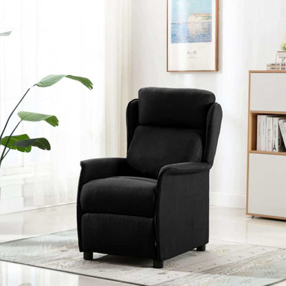 Relaxsessel Schwarz 67.5 x 93.5 x 101.5 cm Stoff
