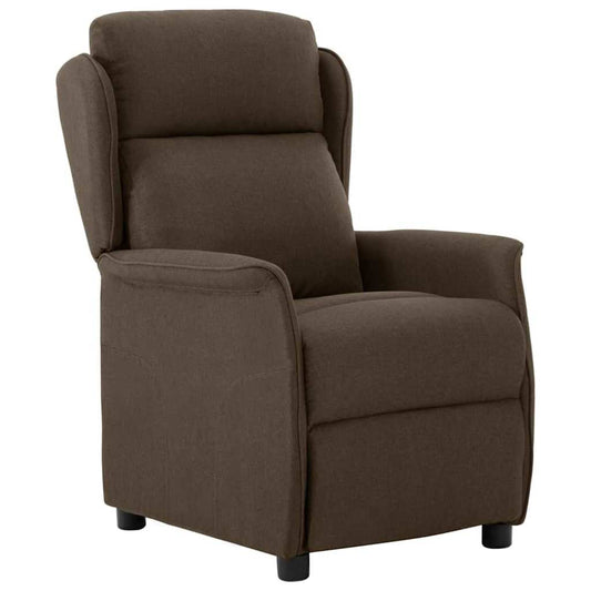Relaxsessel Braun 67.5 x 93.5 x 101.5 cm Stoff