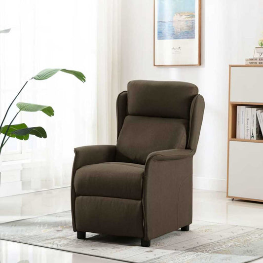 Relaxsessel Braun 67.5 x 93.5 x 101.5 cm Stoff