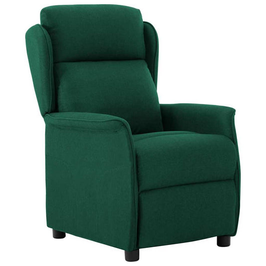 Relaxsessel Dunkelgrün 67.5 x 93.5 x 101.5 cm Stoff