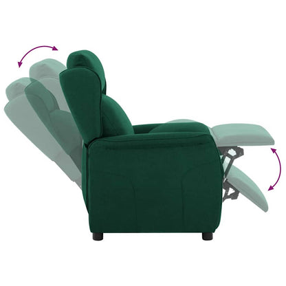 Relaxsessel Dunkelgrün 67.5 x 93.5 x 101.5 cm Stoff