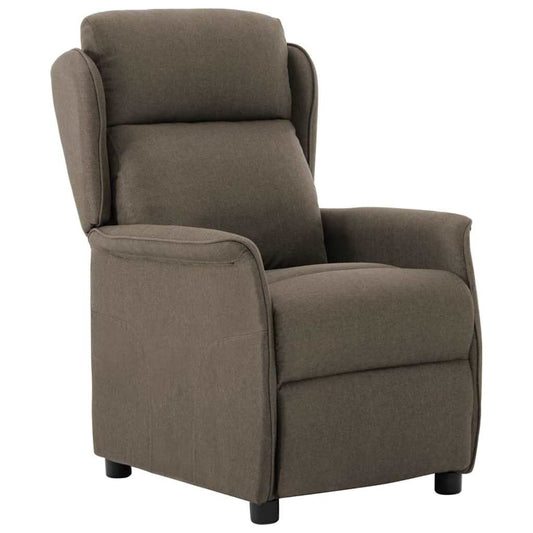 Relaxsessel Taupe 67.5 x 93.5 x 101.5 cm Stoff