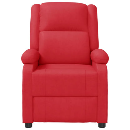 Relaxsessel Rot Kunstleder