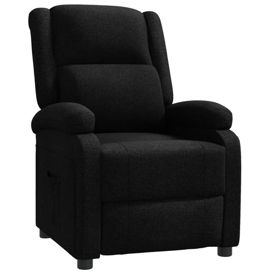 Relaxsessel Schwarz Stoff