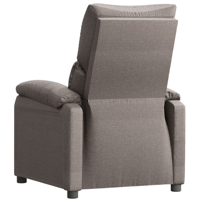 Relaxsessel Taupe Stoff