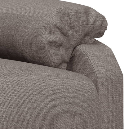 Relaxsessel Taupe Stoff
