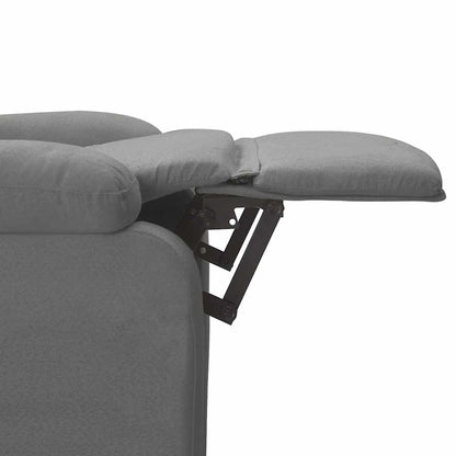 Relaxsessel Dunkelgrau Stoff