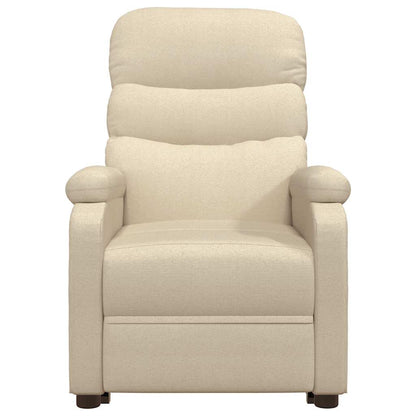 Relaxsessel Creme Stoff