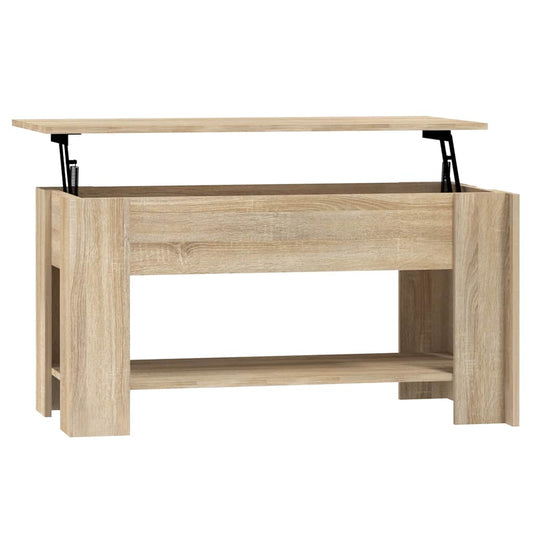 Couchtisch Sonoma-Eiche 101x49x52 cm Holzwerkstoff