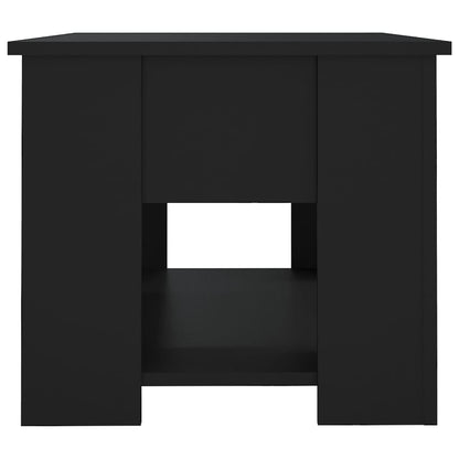 Couchtisch Schwarz 79x49x41 cm Holzwerkstoff