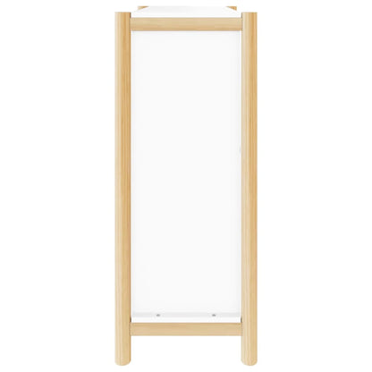 Schuhschrank Weiß 57,5x33x80 cm Holzwerkstoff