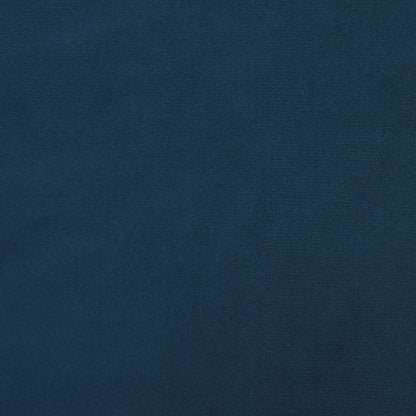 Bürostuhl Drehbar Blau Samt
