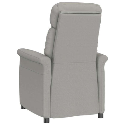 Relaxsessel Hellgrau Hellgrau 70.5 x 96.5 x 95 cm Stoff