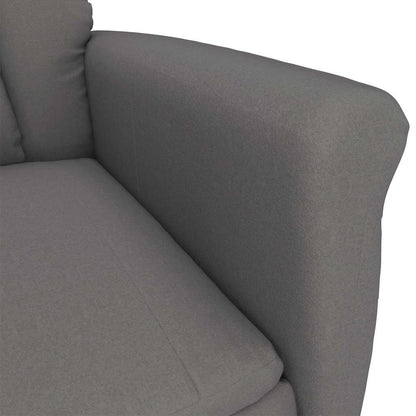 Recliner Sessel Dunkelgrau Dunkelgrau 70.5 x 96.5 x 95 cm Stoff
