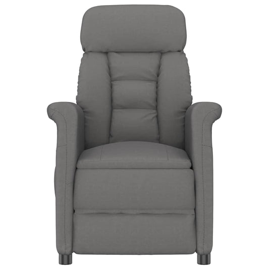 Recliner Sessel Dunkelgrau Dunkelgrau 70.5 x 96.5 x 95 cm Stoff